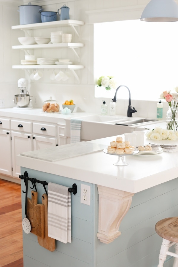 Spring home tour by TIDBITS, kitchen area