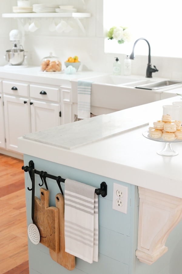 Spring home tour by TIDBITS, kitchen area