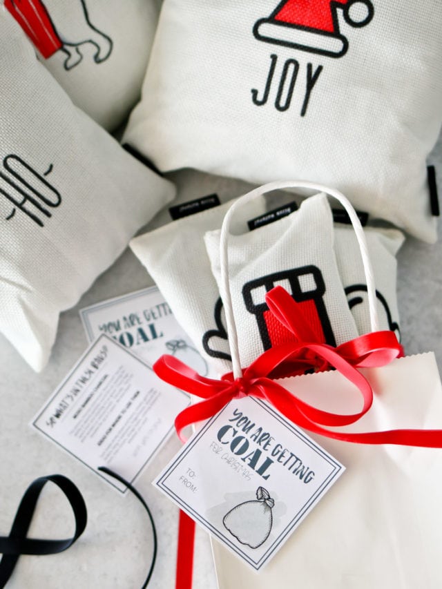 “Coal For Christmas” Free Printable Gift Tag Story - Tidbits