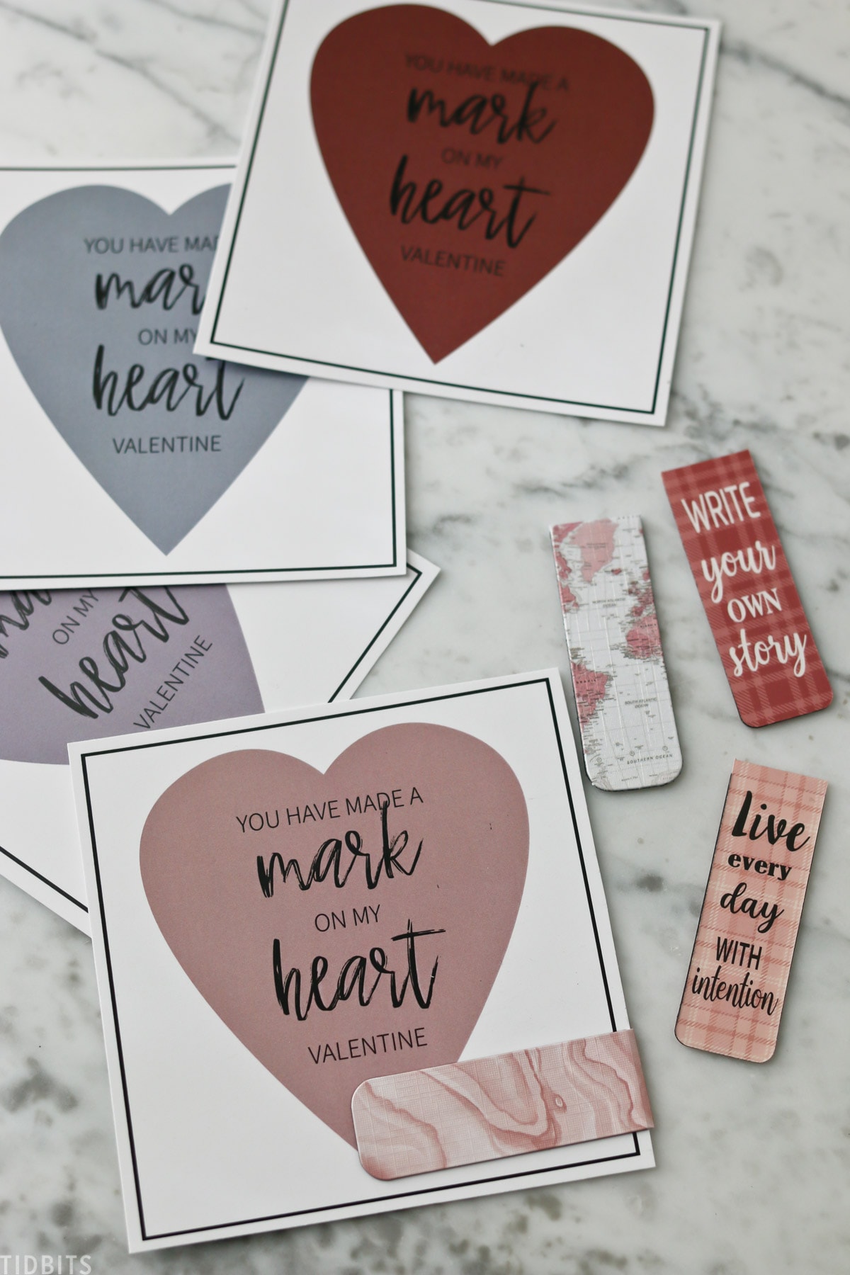 magnetic bookmarks candy free valentines