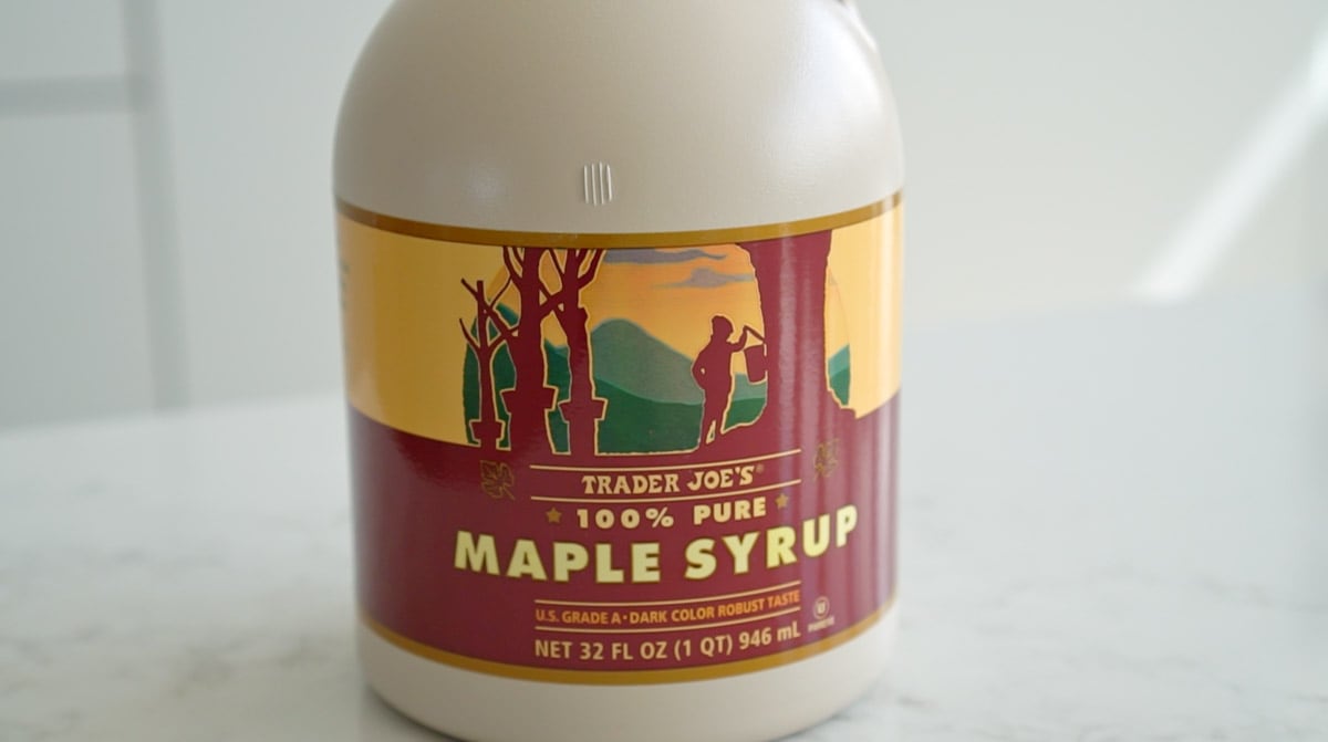 Trader Joe's maple syrup