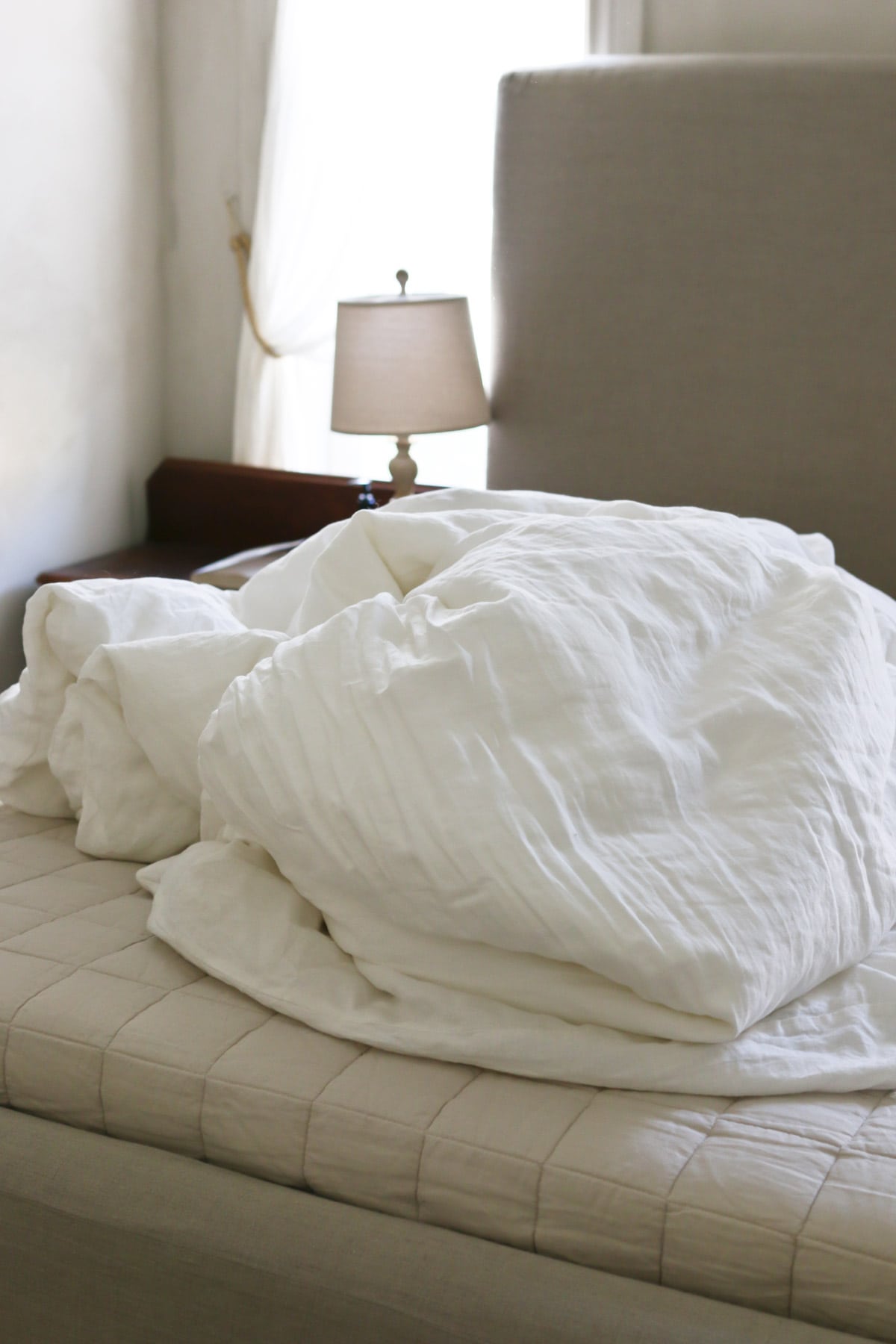 where to get a linen duvet cover for your bed