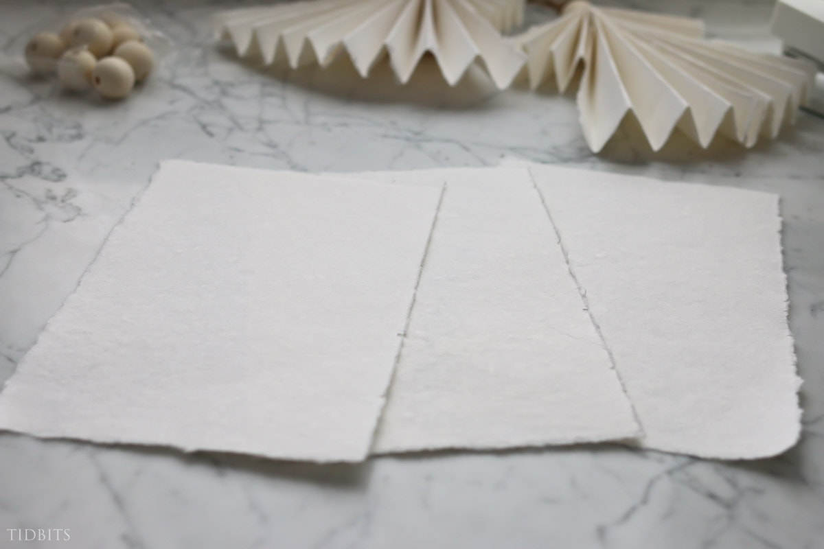 What type of paper to use for paper angel ornaments