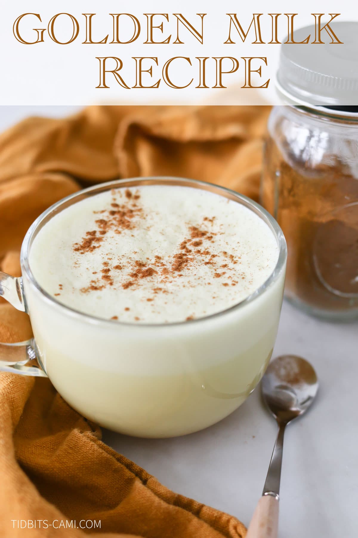 The best golden milk recipe ever!  Learn about the benefits of drinking golden milk.