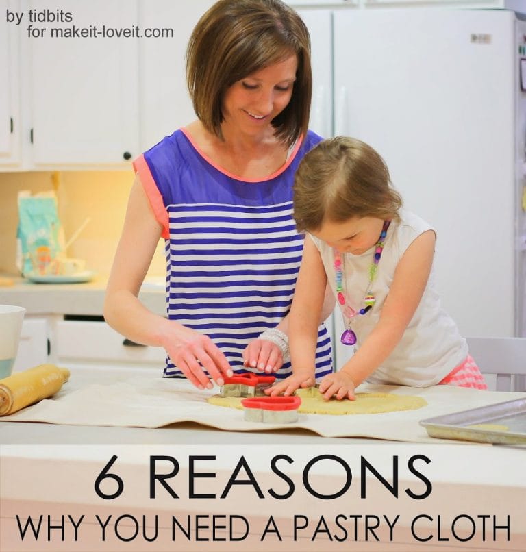 6 Reasons Why You Need a Pastry Cloth and How to Make One