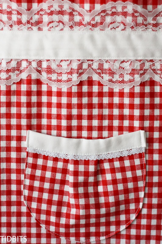 child's apron pattern, tidbits