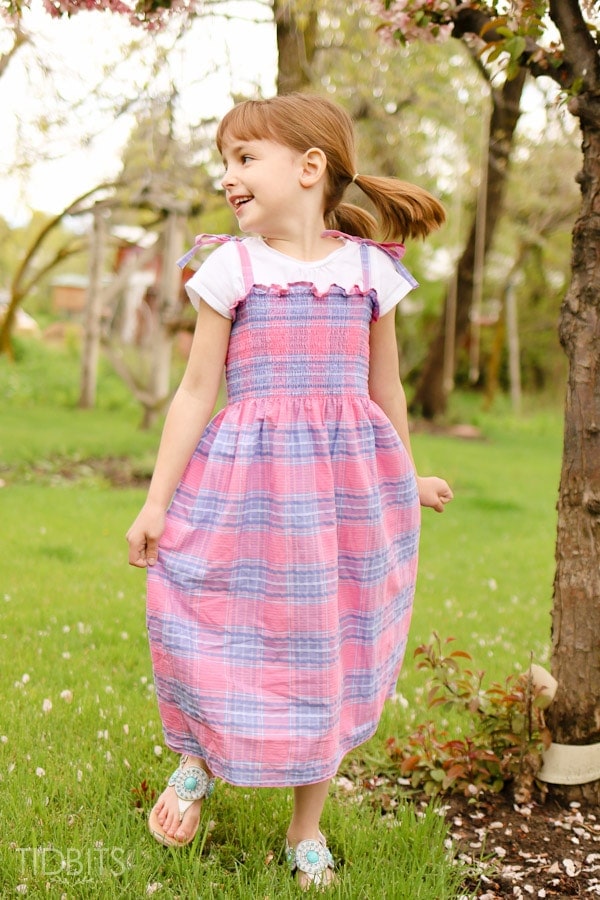 How to Make a Dress from Pre-Smocked Fabric