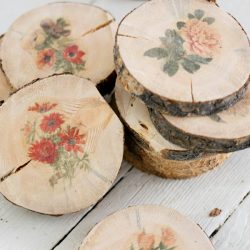 How To Make Botanical Wood Slices