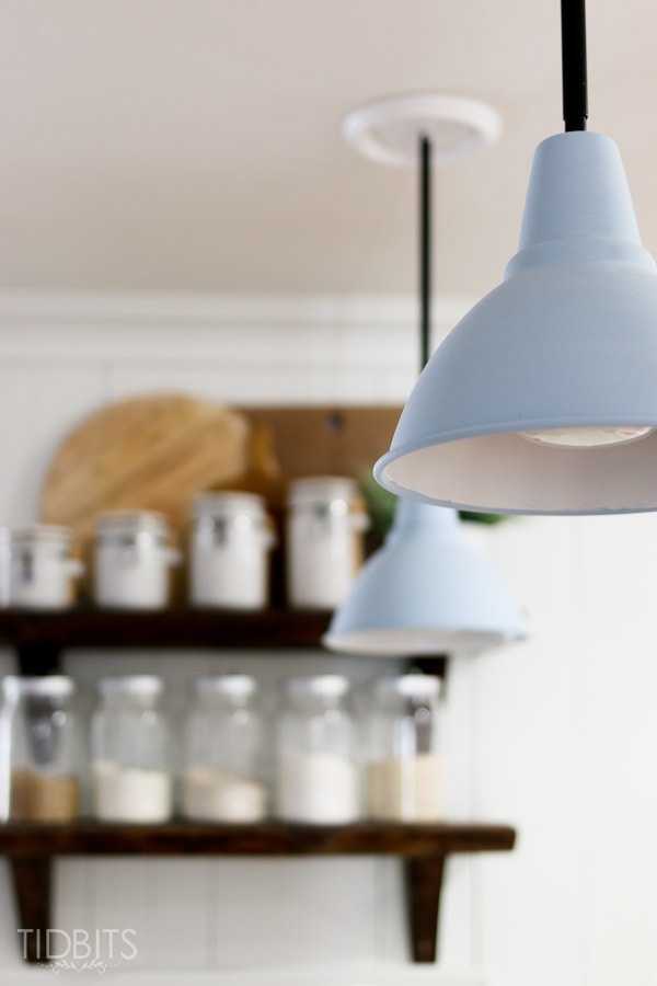 How To Instantly Upgrade a Corded Pendant Light Fixture – with a steel rod