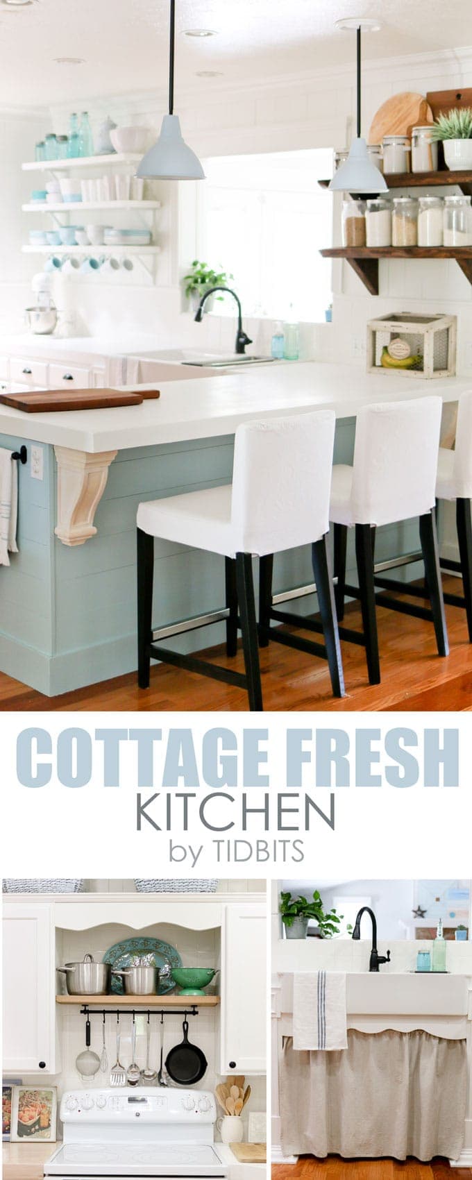 Cottage Fresh Kitchen, by TIDBITS