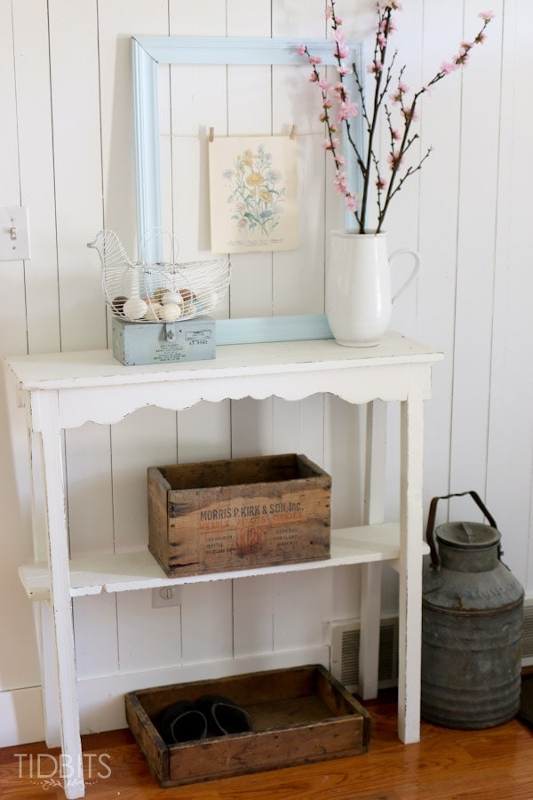 Entry Way Table, by TIDBITS