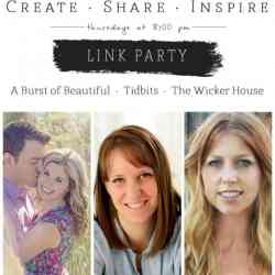Create · Share · Inspire Link Party #2