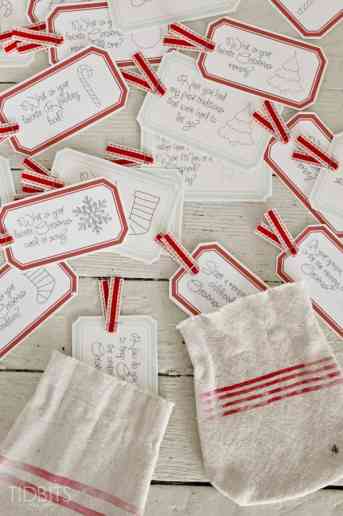 Christmas Countdown Conversation Cards - 25 days of enjoyable Holiday discussion for all ages. Free Printable.