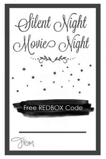 REDBOX Neighbor Gift - FREE Printable - Tidbits