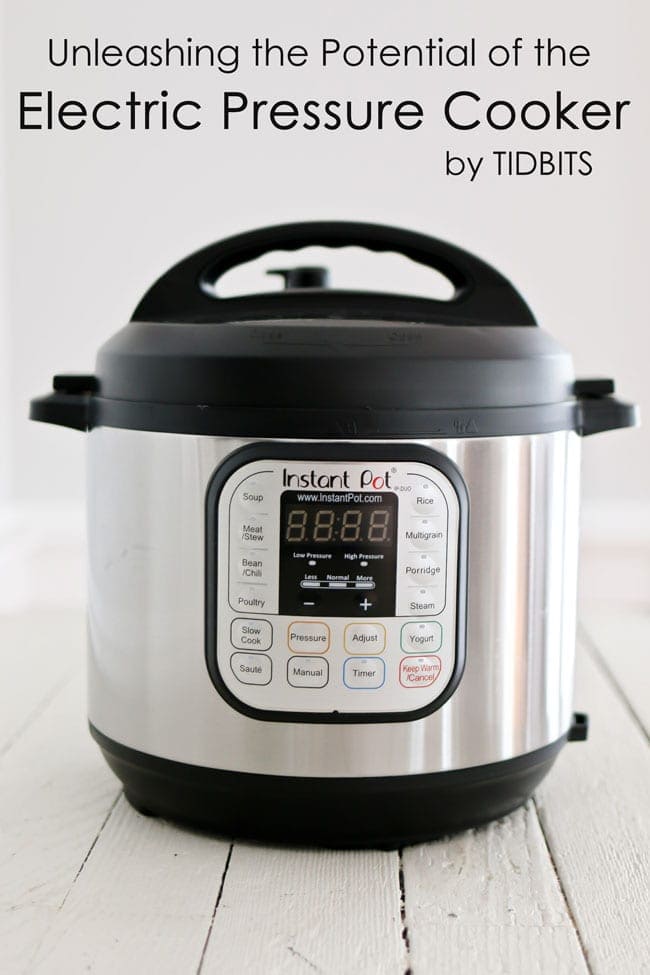 Unleashing the potential of the electric pressure cooker.