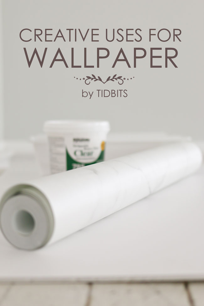 Creative Uses for Wallpaper that doesn't include your walls!