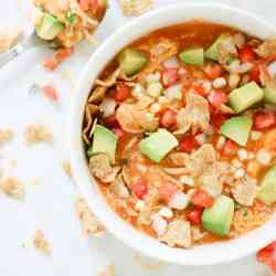 Creamy Enchilada Soup | Pressure Cooker Recipe