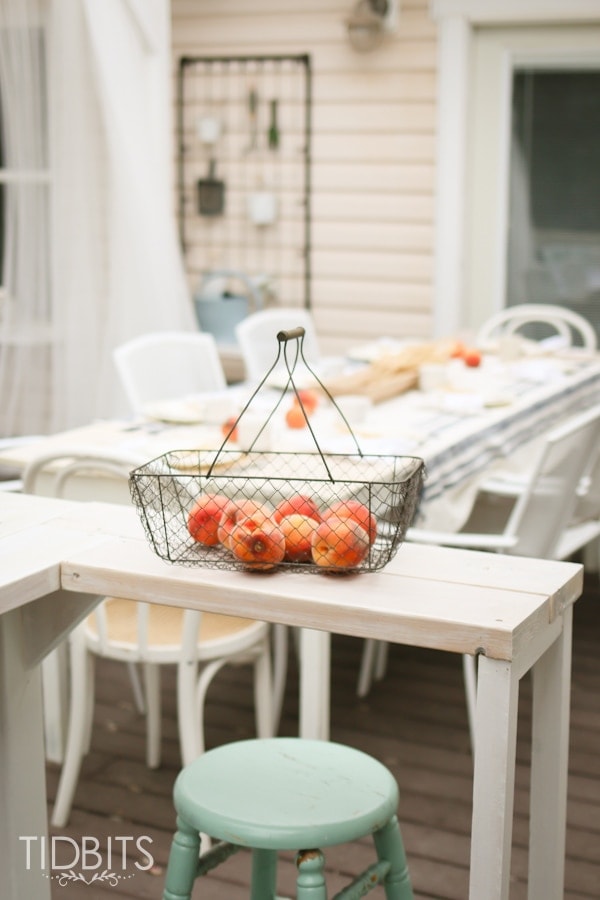 Cozy Fall home tour on the deck. The best time of year to enjoy your outdoor spaces!