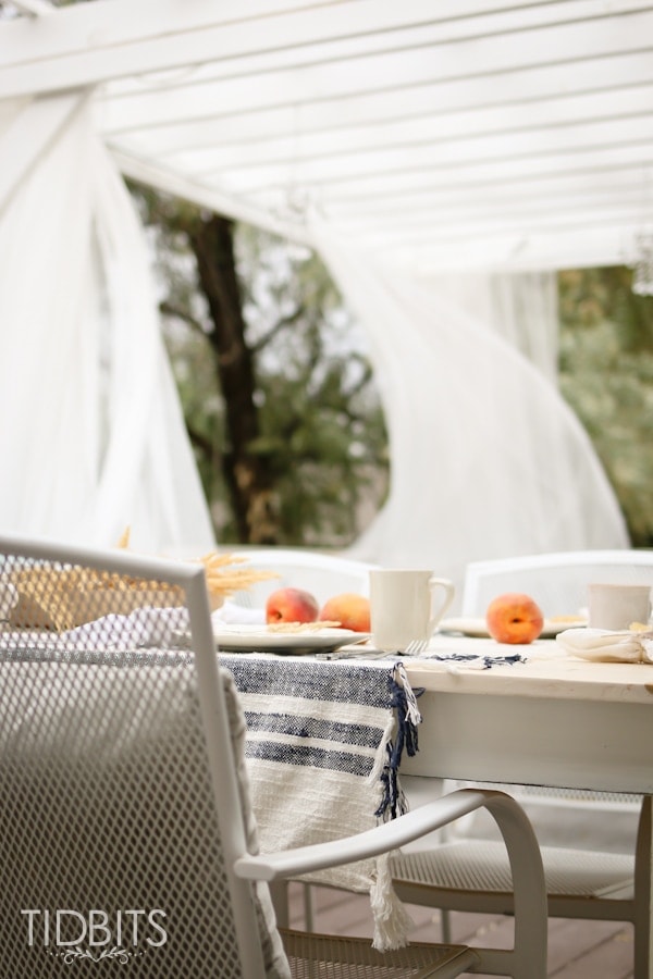 Cozy Fall home tour on the deck. The best time of year to enjoy your outdoor spaces!
