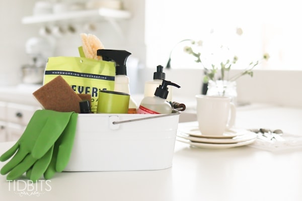 Give the gift of enjoyable dish washing, with a kit of your favorite products to make doing the dishes feel more like a spa retreat than a chore.