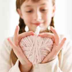 Valentine Yarn Heart