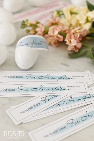 He is Risen Free Printable - Tidbits