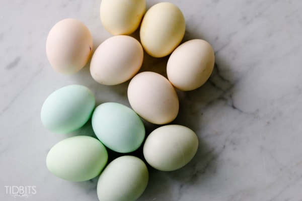 How to dye eggs with food coloring. Skip the store bought kits and customize your own colors!