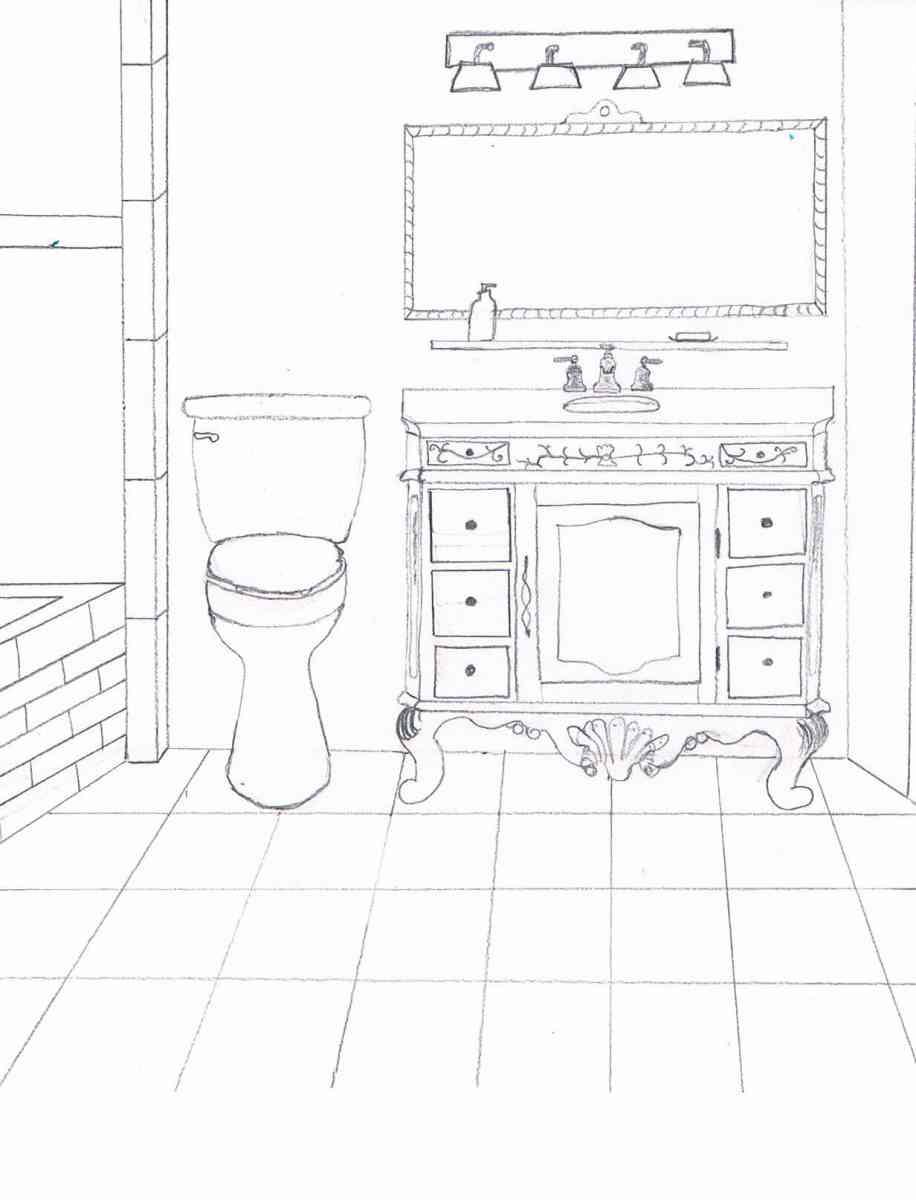 French Country Bathroom Inspiration - Tidbits