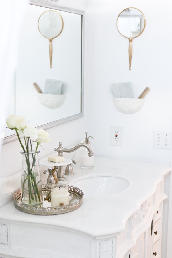 French Cottage Bathroom Reveal by TIDBITS