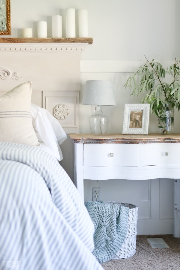 Relaxed Summer Bedroom Decor by TIDBITS