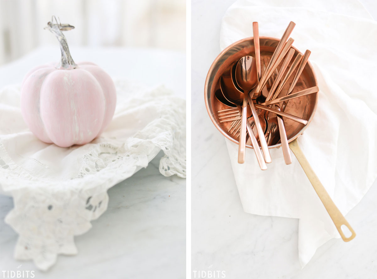 Creative Fall Color Scheme | Blush Pink and Copper