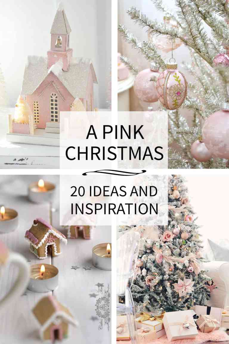 Pink Christmas Inspiration and Ideas