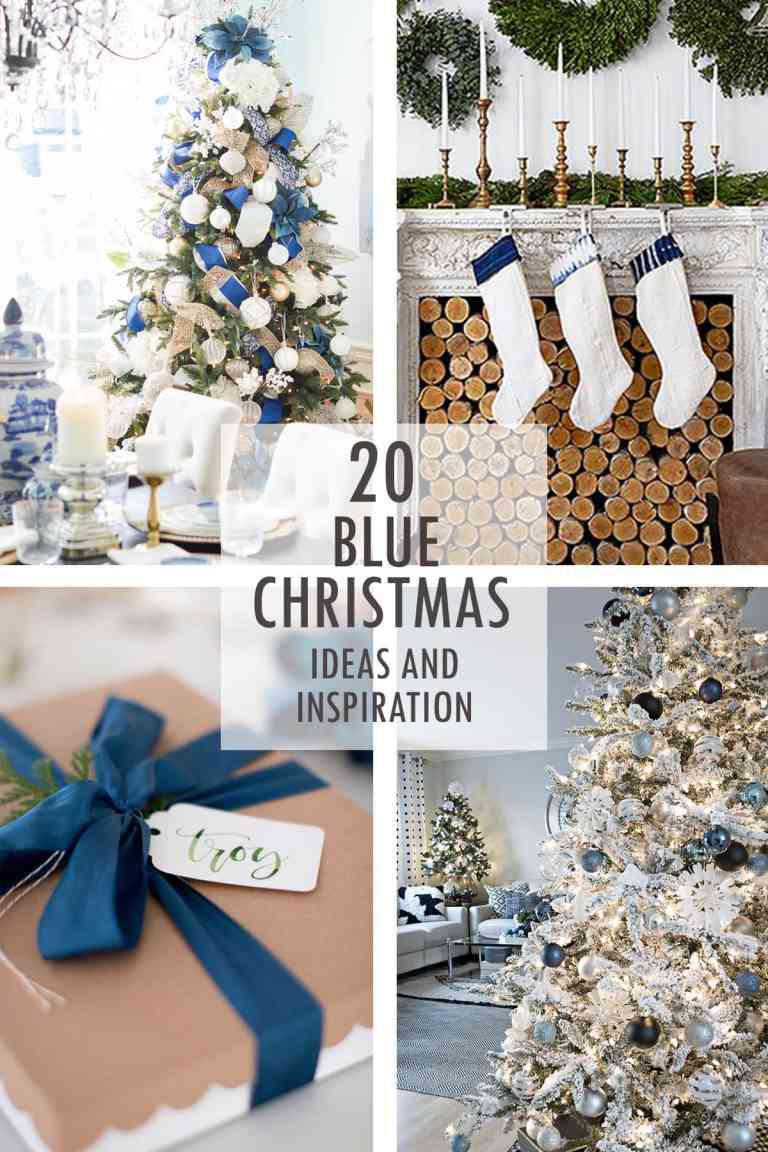 A Blue Christmas Ideas and Inspiration