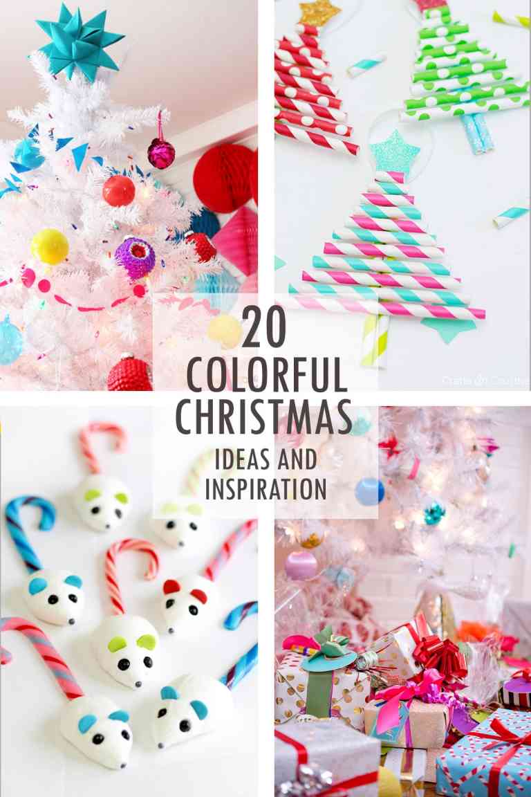 Colorful Christmas Ideas and Inspiration
