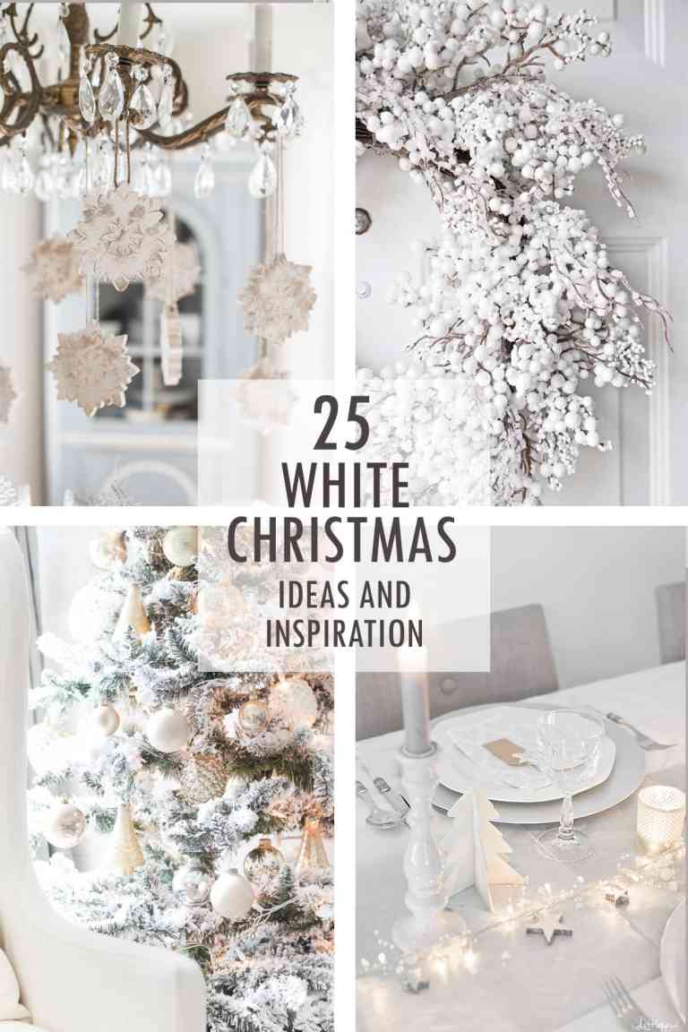 A White Christmas Ideas and Inspiration