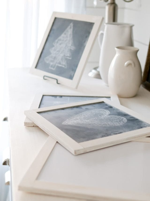 DIY REVERSIBLE CHALKBOARD & WHITEBOARD STORY Tidbits