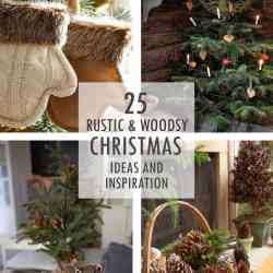 Rustic and Woodsy Christmas Ideas and Inspiration