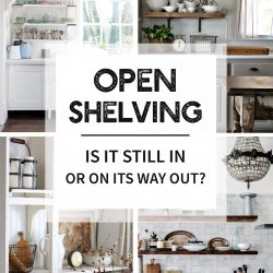 Open Shelving | Is it still in, or on its way out?