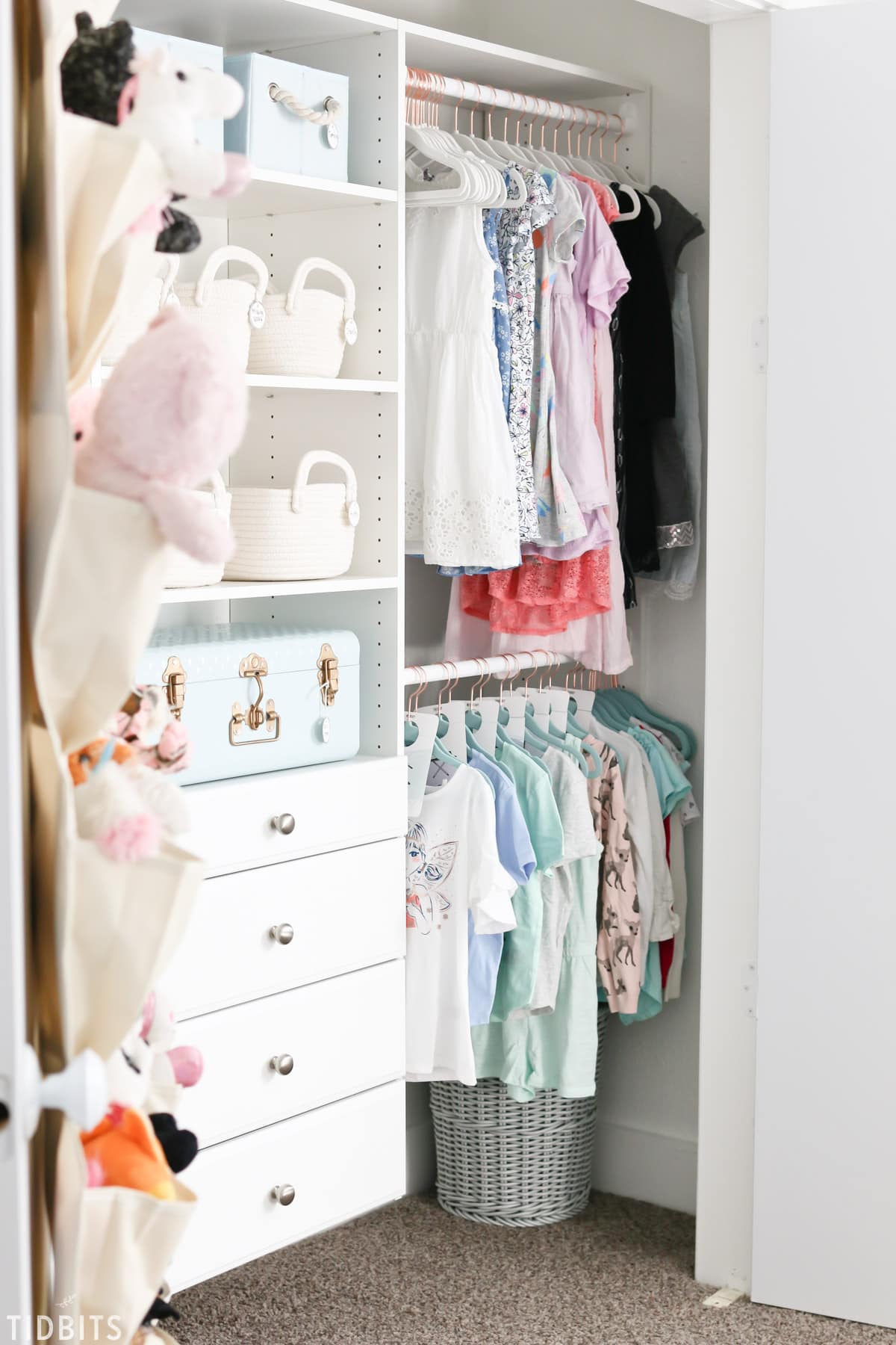 8 tips for better kids closet organization
