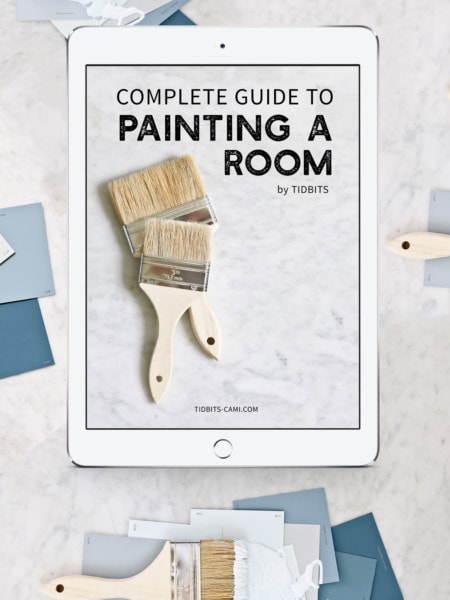 Complete guide to painting a room with TIDBITS