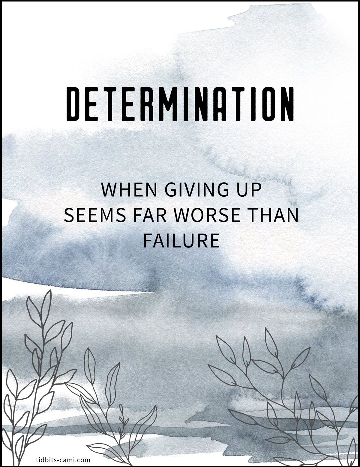 determination quote