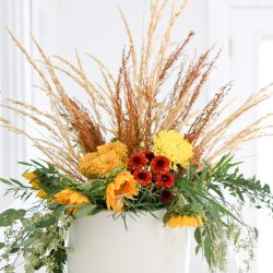 How to Layer a Fall Floral Arrangement