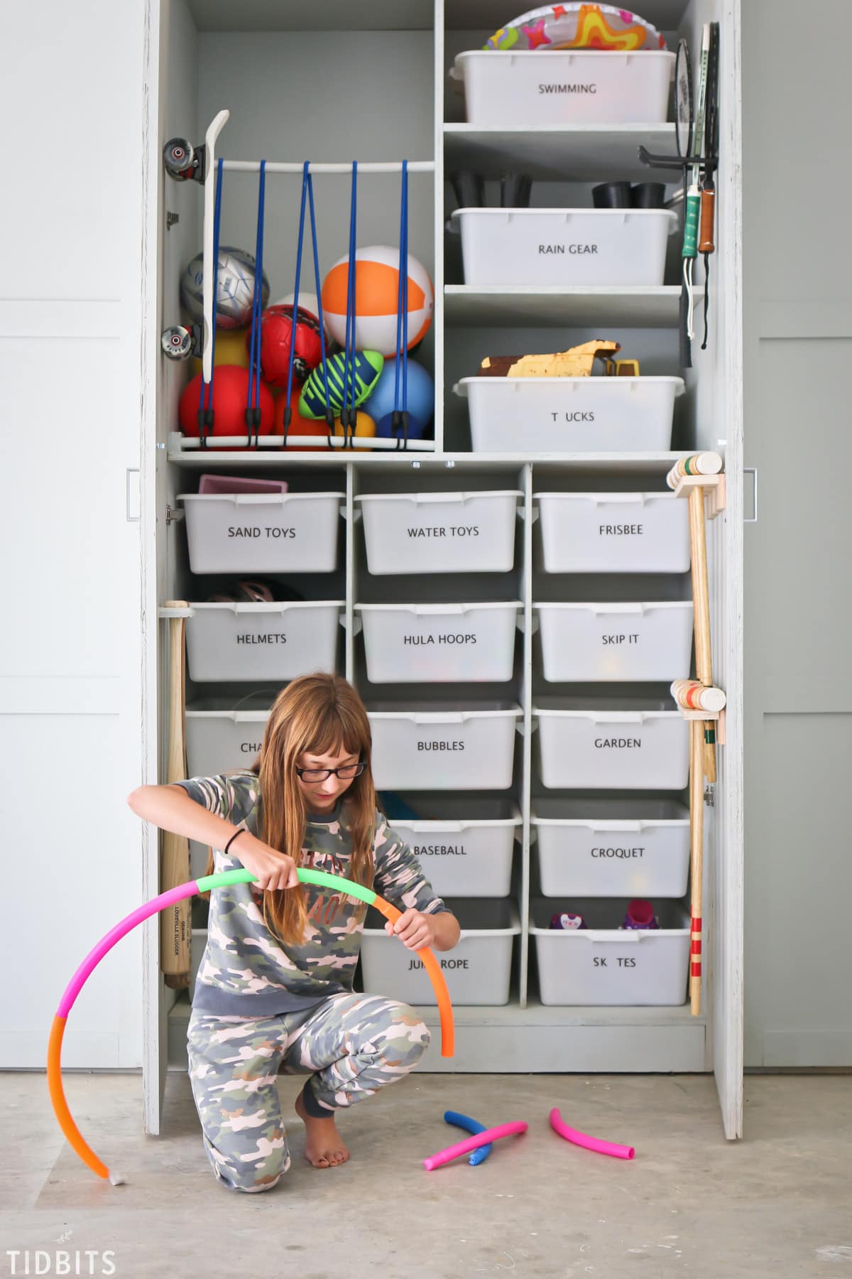 Garage toy storage and organization ideas