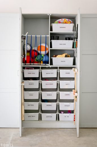 Garage toy storage and organization ideas