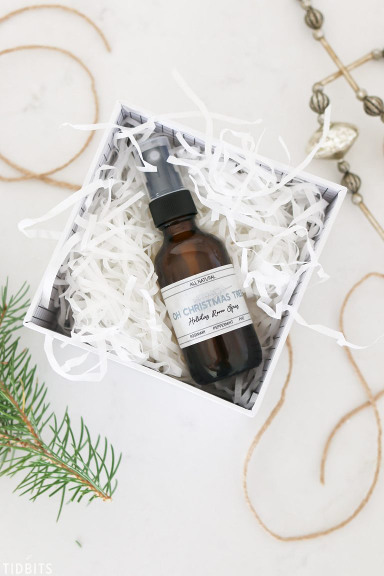 All Natural Essential Oil Holiday Room Spray