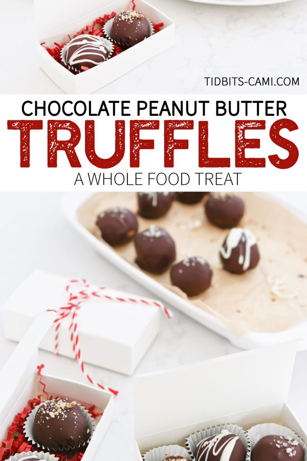 whole food chocolate peanut butter truffles.