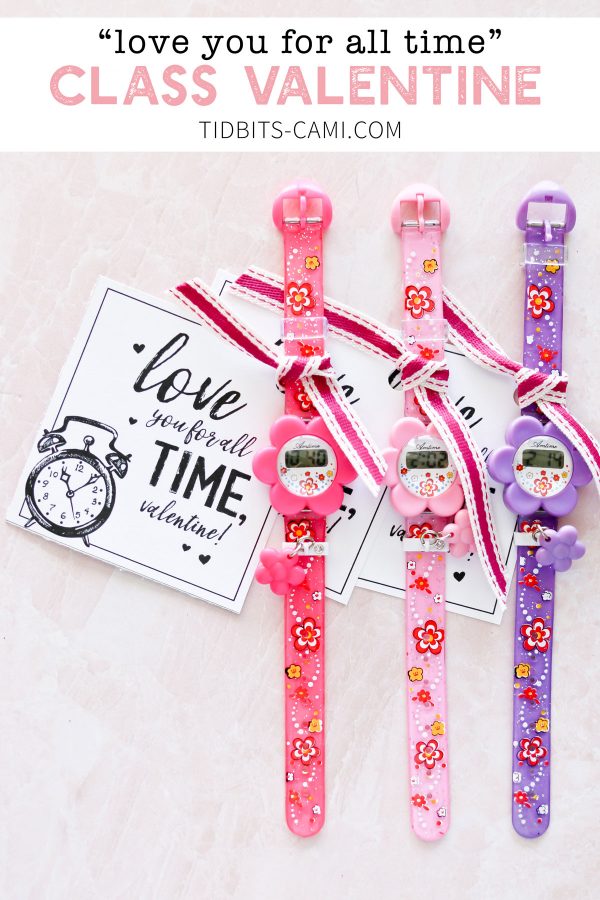 Girls watch love you for all time valentine
