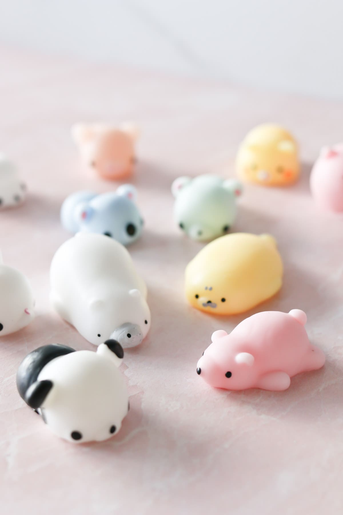 Squishy toys for class valentines