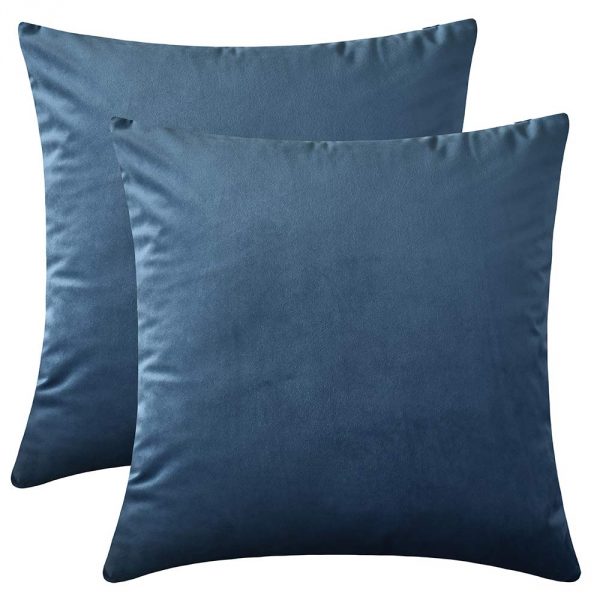 teal blue pillows