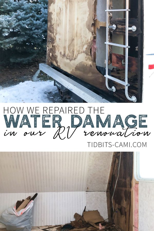 repair water damage in RV walls
